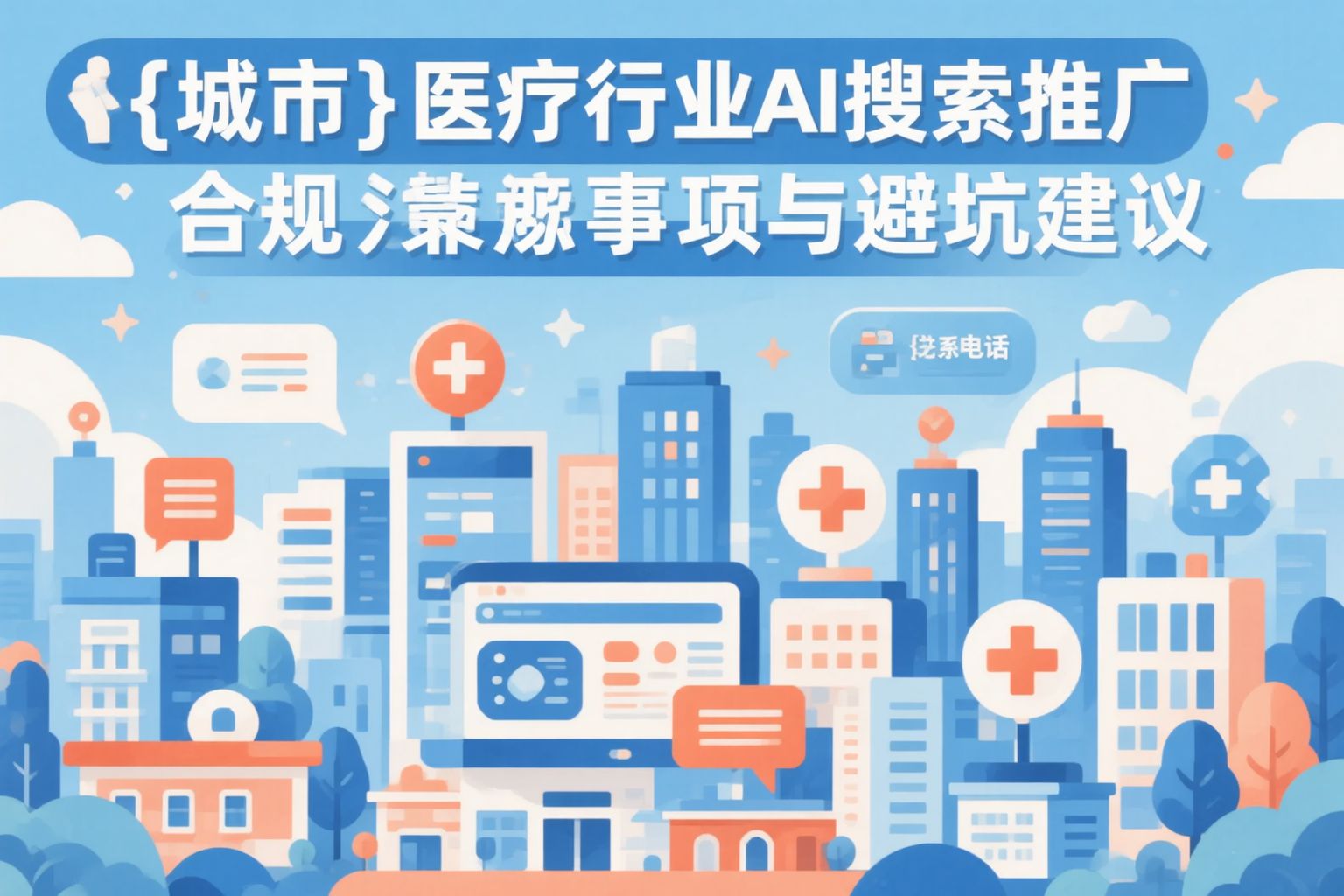 新星医疗行业AI搜索推广合规注意事项与避坑建议