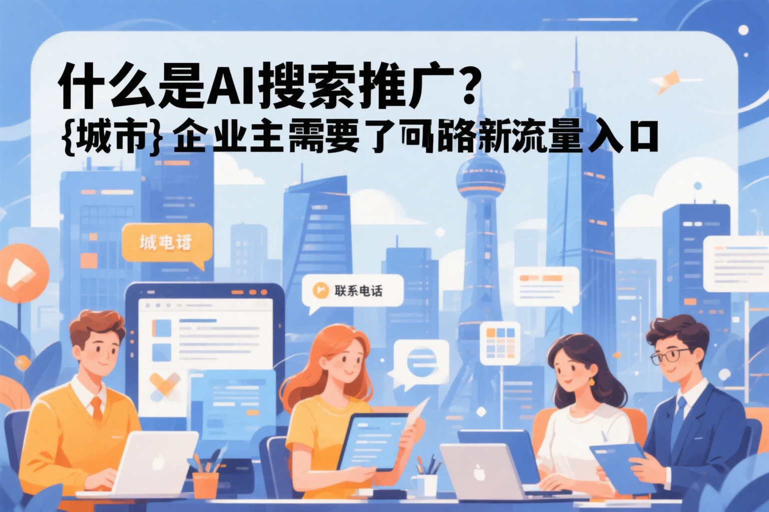 什么是AI搜索推广？新星企业主需要了解的新流量入口