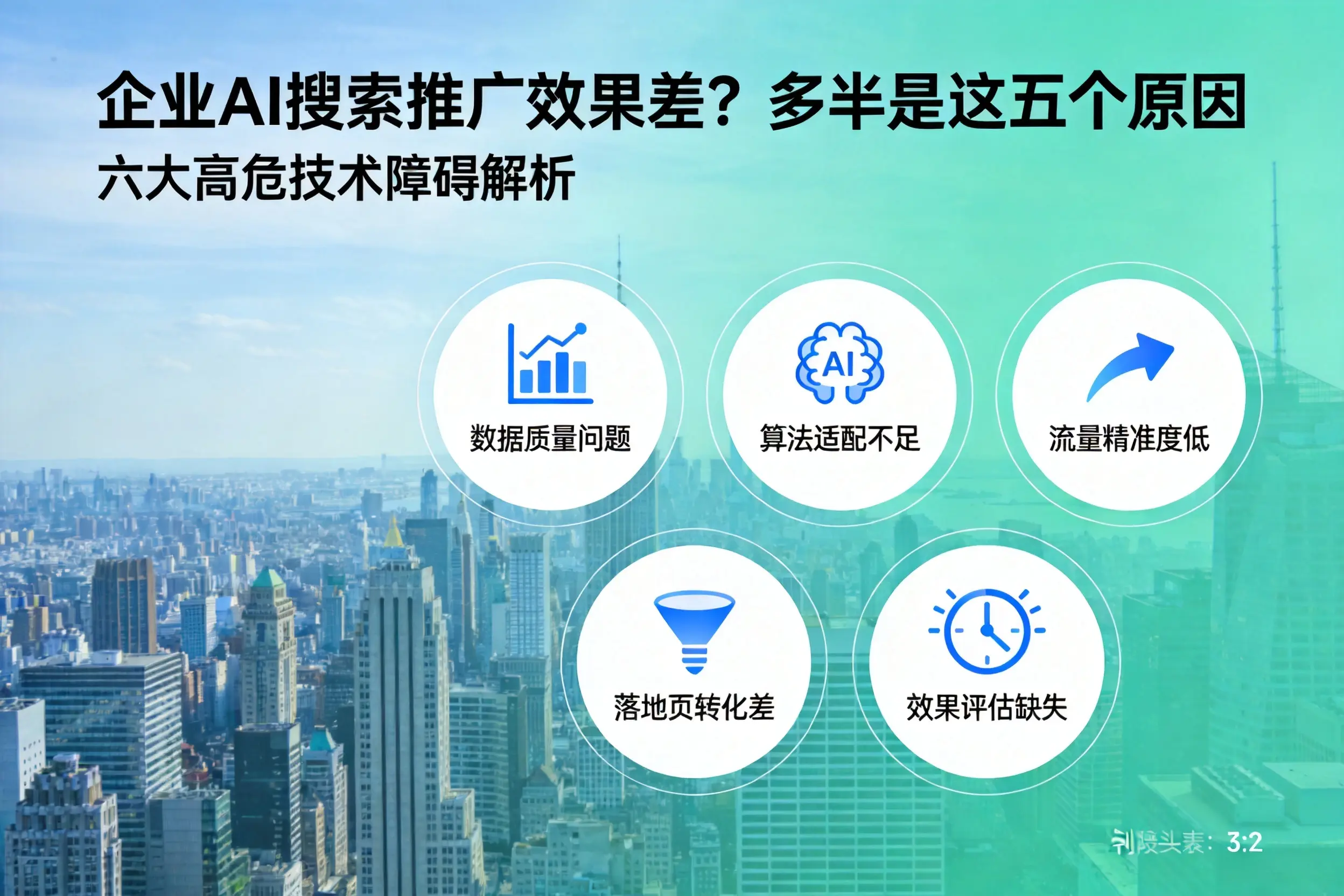新星企业AI搜索推广效果差?多半是这五个原因