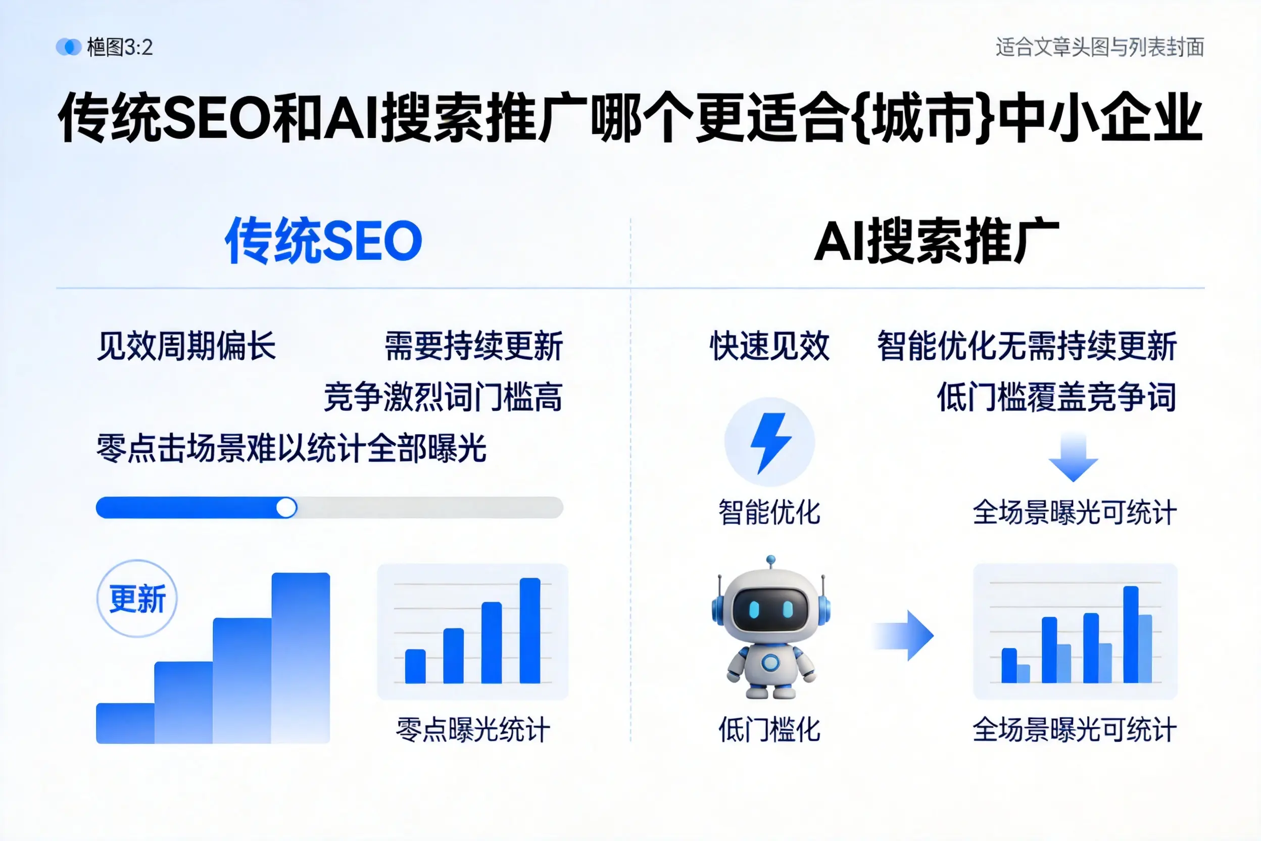 传统SEO和AI搜索推广哪个更适合新星中小企业
