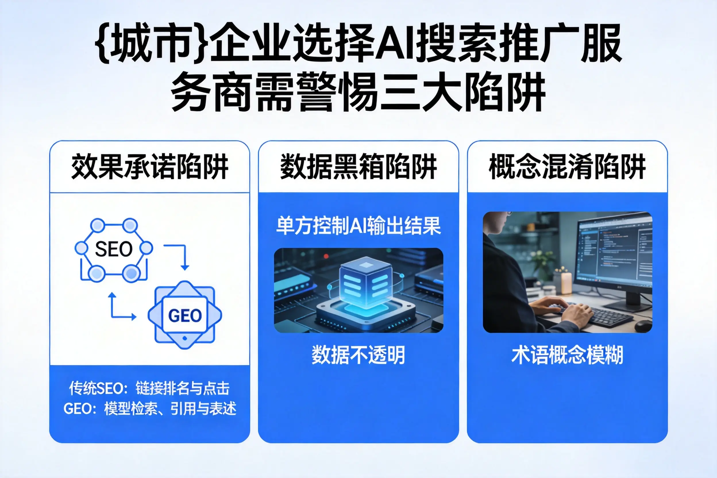新星企业选择AI搜索推广服务商需警惕三大陷阱