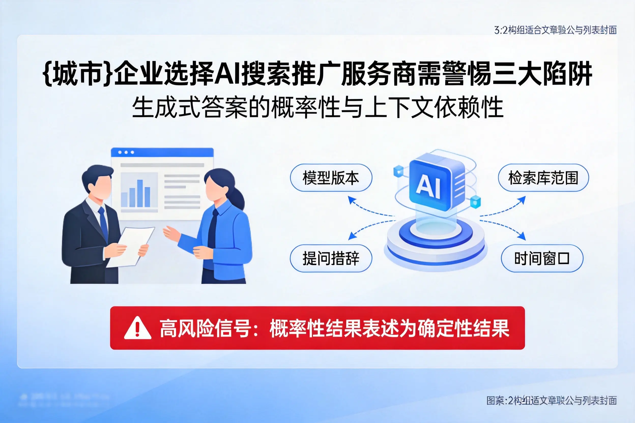 新星企业选择AI搜索推广服务商需警惕三大陷阱