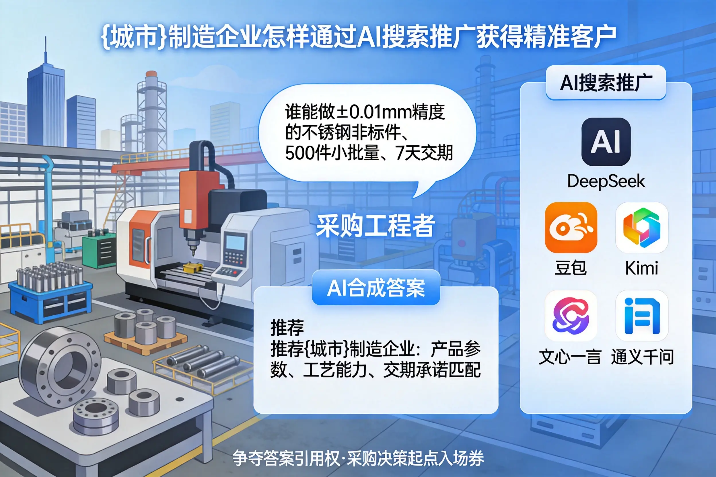 新星制造企业怎样通过AI搜索推广获得精准客户
