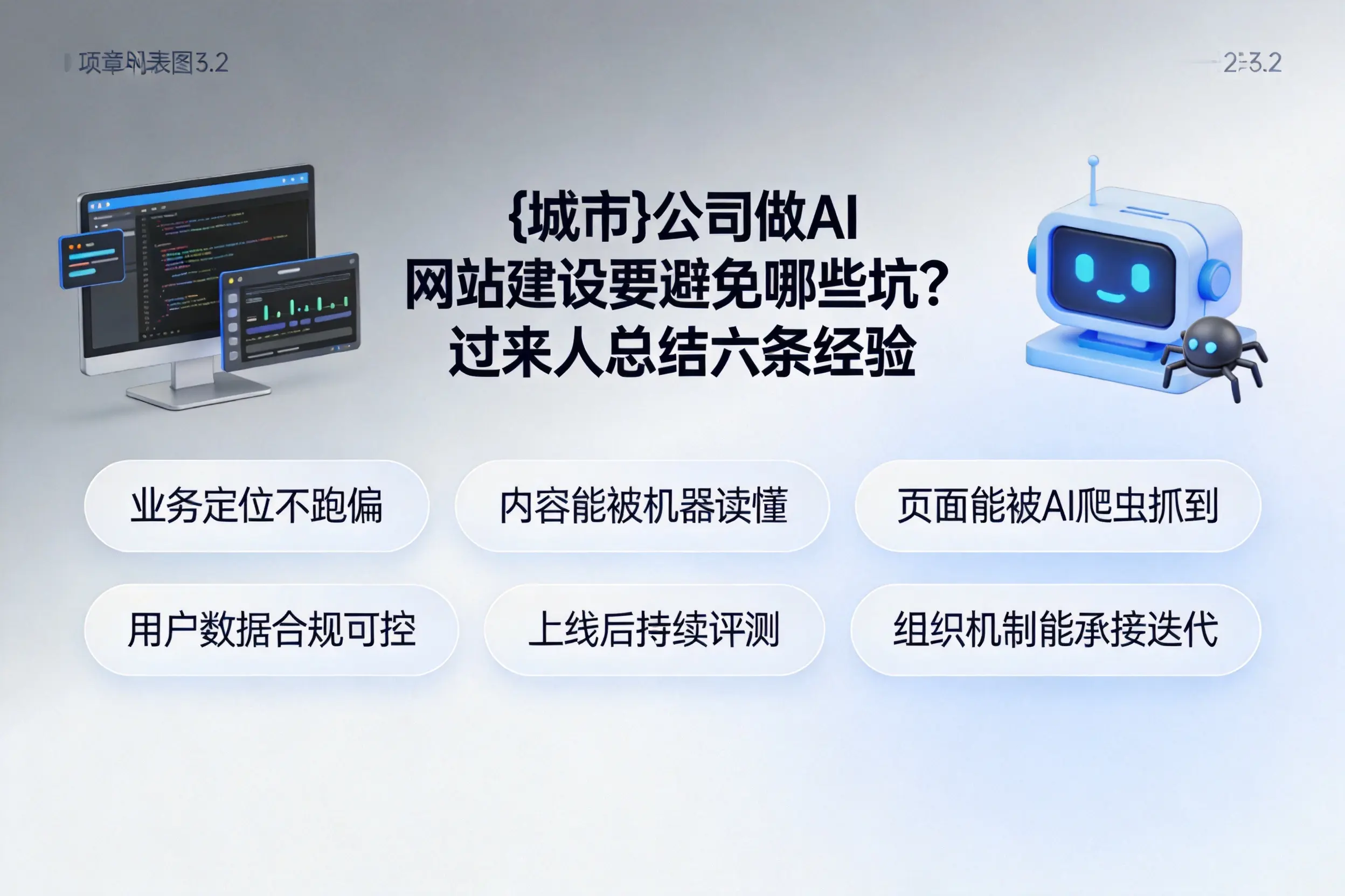 新星公司做AI网站建设要避免哪些坑?过来人总结六条经验