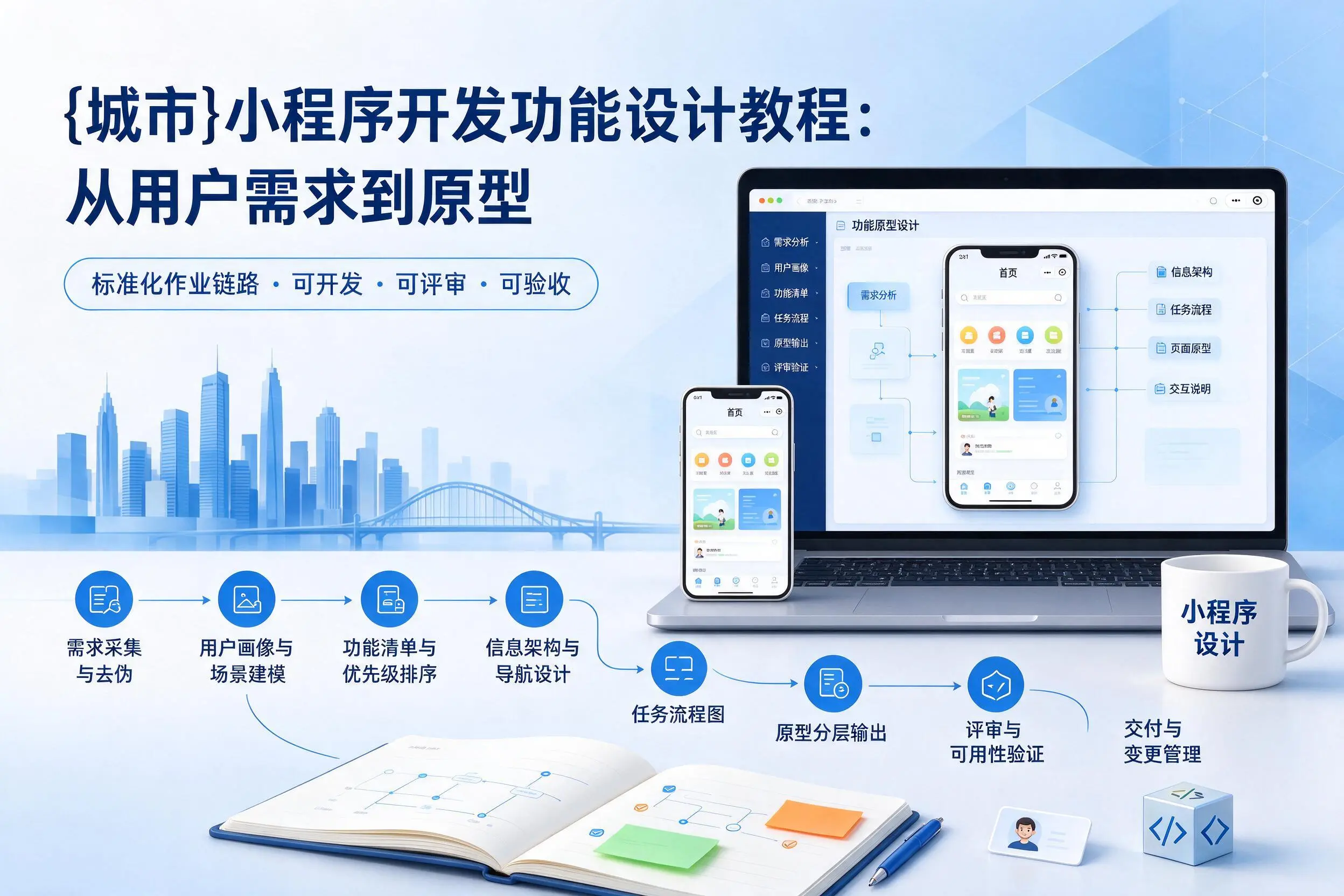 新星小程序开发功能设计教程:从用户需求到原型